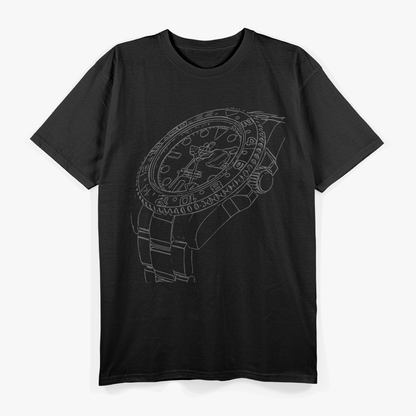 Stylish Cool Watch Graphic Tee for Timepiece Enthusiasts T-Shirt