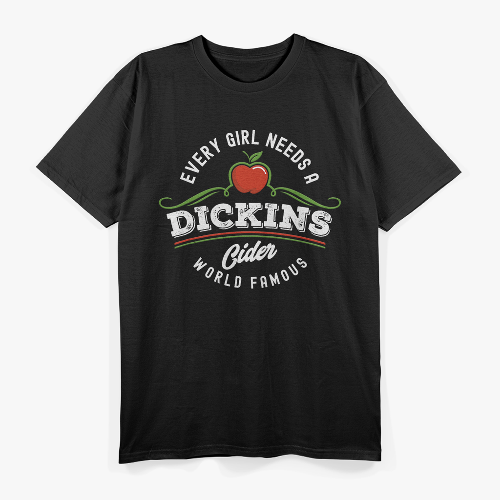 Funny Wordplay Parody Cider Humor Graphic T-Shirt