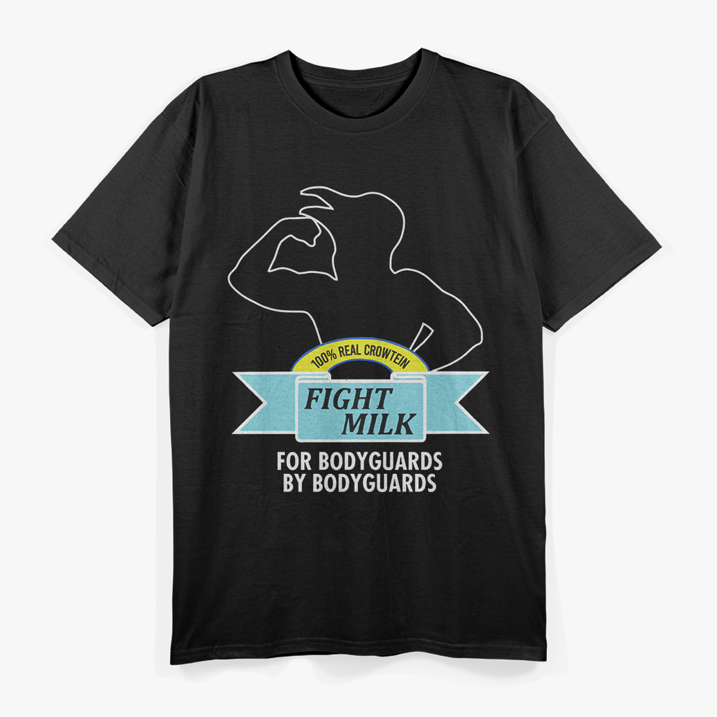Hilarious Crow Power Gym – Inspired by Fight Milk Meme T-Shirt