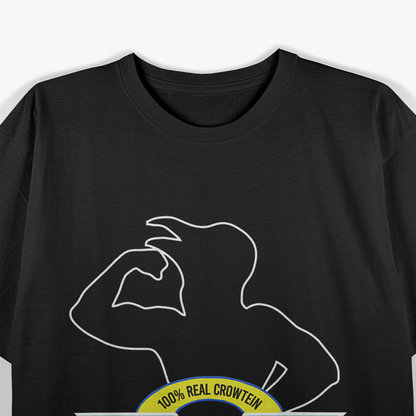 Hilarious Crow Power Gym – Inspired by Fight Milk Meme T-Shirt