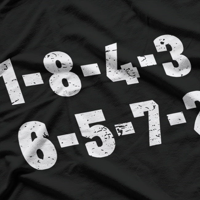 Firing Order Small Block Engine V8 Big Block Gift Vintage T-Shirt