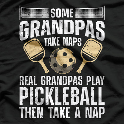 Funny Pickleball - Paddle, Smash, Laugh T-Shirt