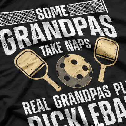 Funny Pickleball - Paddle, Smash, Laugh T-Shirt