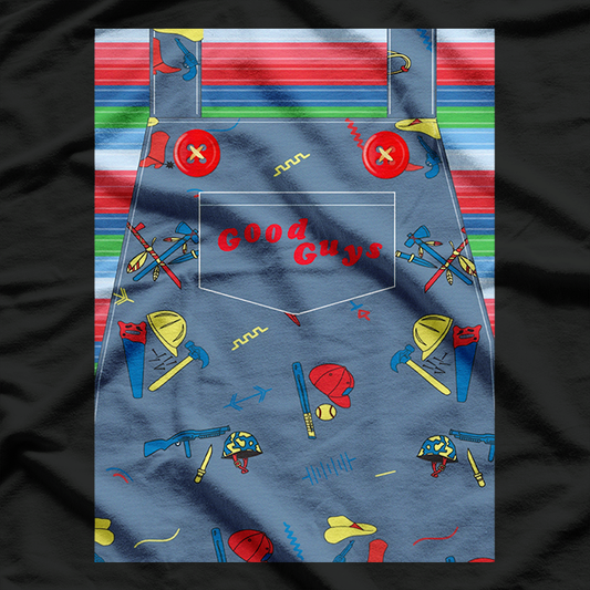 Good Kid? More Like Killer Doll – Horror Parody Overalls Love T-Shirt