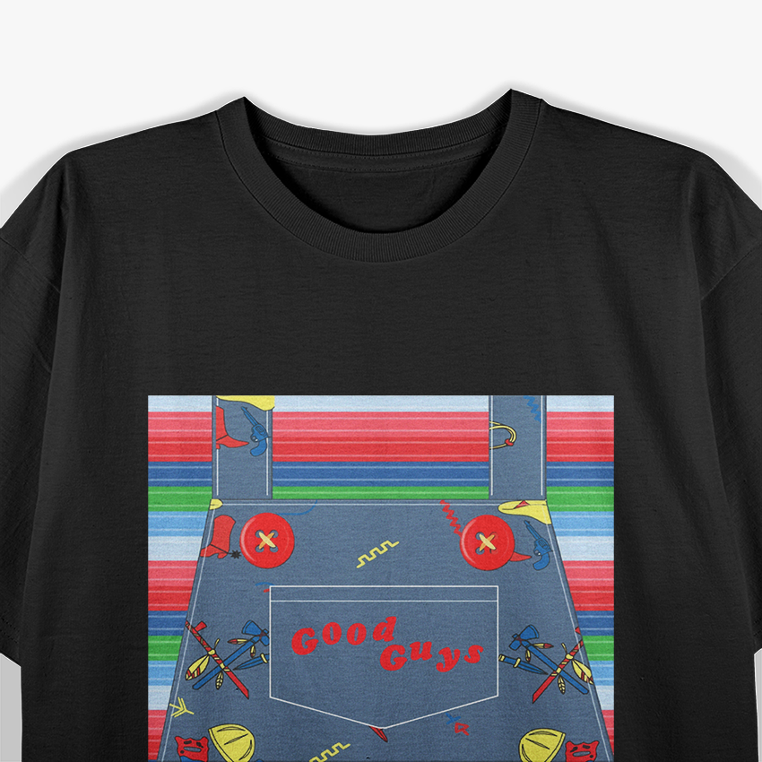 Good Kid? More Like Killer Doll – Horror Parody Overalls Love T-Shirt