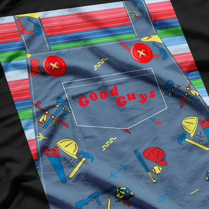 Good Kid? More Like Killer Doll – Horror Parody Overalls Love T-Shirt