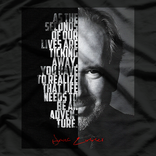 Hans Zimmer Inspired Epic Soundtrack Fan Art Design T-Shirt