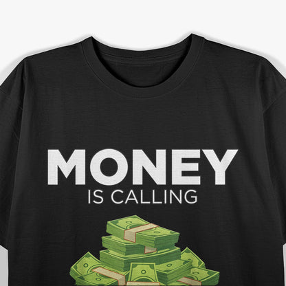 Hundred Dollar Bill Money Caller Funny T-Shirt