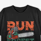 Lumberjack Chainsaw Run T-Shirt