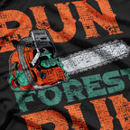 Lumberjack Chainsaw Run T-Shirt