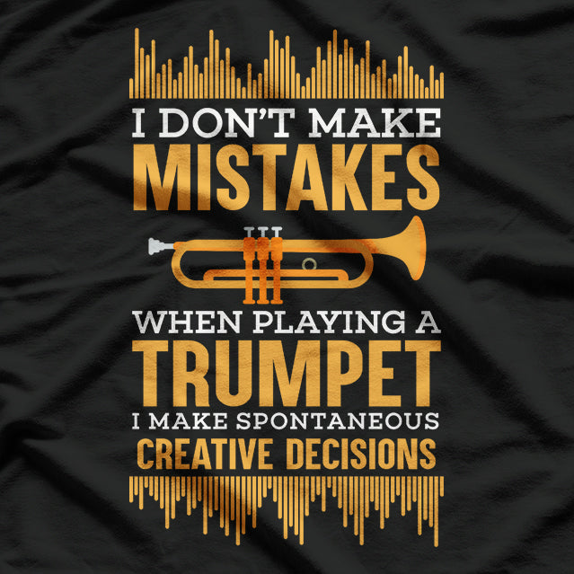Funny Trumpet Player Musician Jazz Band T-Shirt