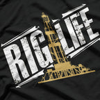 Riglife – Oilfield Worker Roughneck T-Shirt