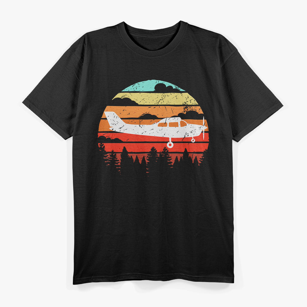 Retro C172 Pilot Aviation Lover T-Shirt
