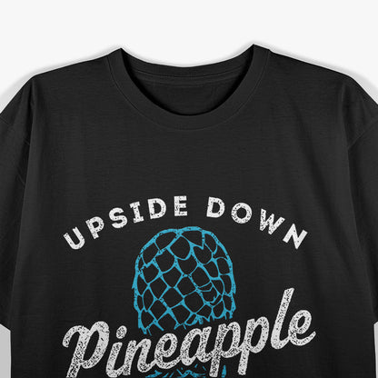 Swinger Pineapple Fun Retro Vibes T-Shirt