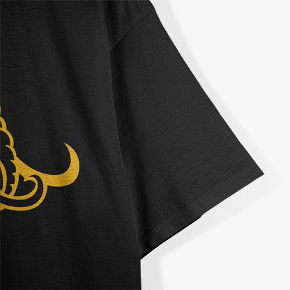 Mammoth Silhouette: Minimalist Line Art T-Shirt