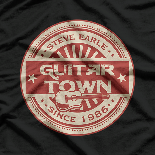 Guitar Town Roads – Americana Country Music Inspired Love T-Shirt