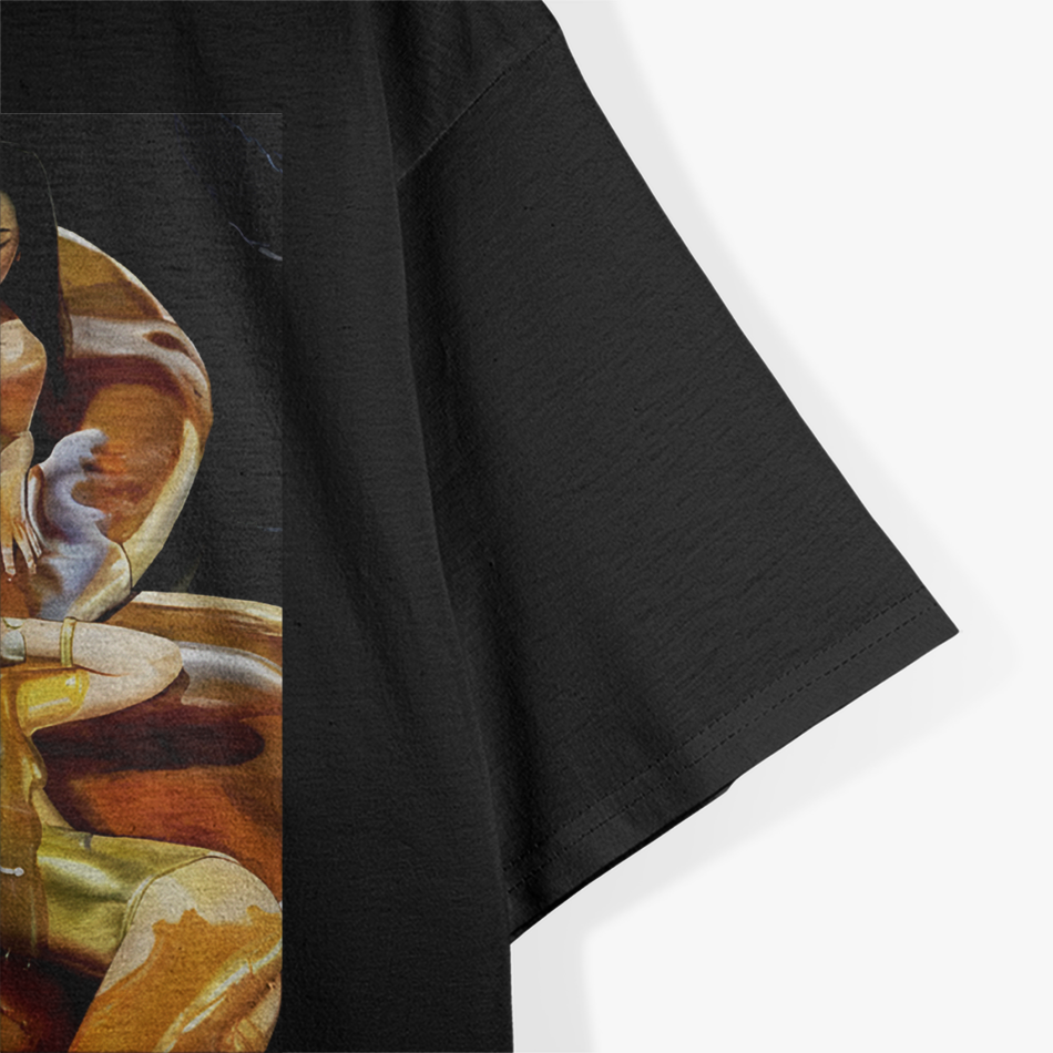 Darkness Hot Cakes Inspired Retro Rock Album Parody T-shirt