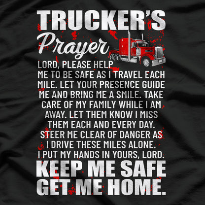 Truck Driver's Prayer T-Shirt