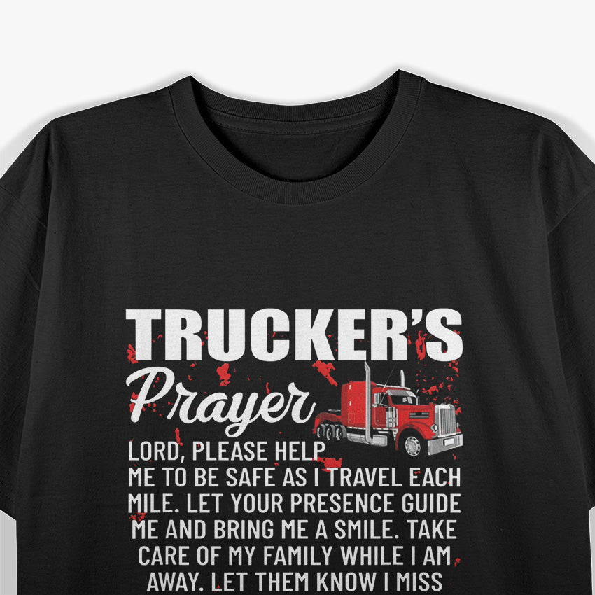 Truck Driver's Prayer T-Shirt