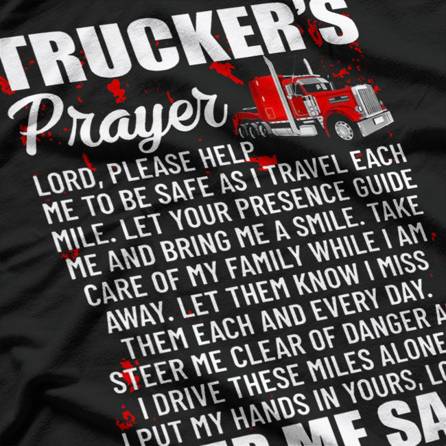 Truck Driver's Prayer T-Shirt