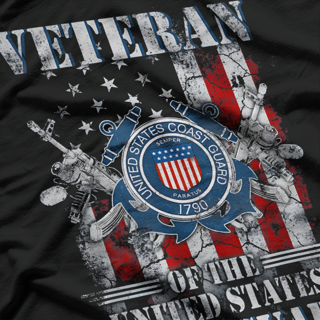 Proud Veteran of the United States Coast Guard T-Shirt