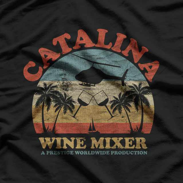 Vintage Catalina Wine Mixer Funny Movie T-Shirt