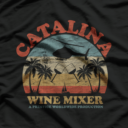 Vintage Catalina Wine Mixer Funny Movie T-Shirt