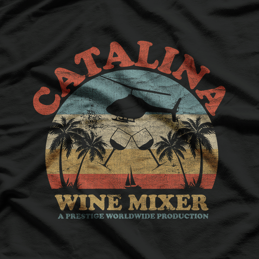 Vintage Catalina Wine Mixer Funny Movie T-Shirt