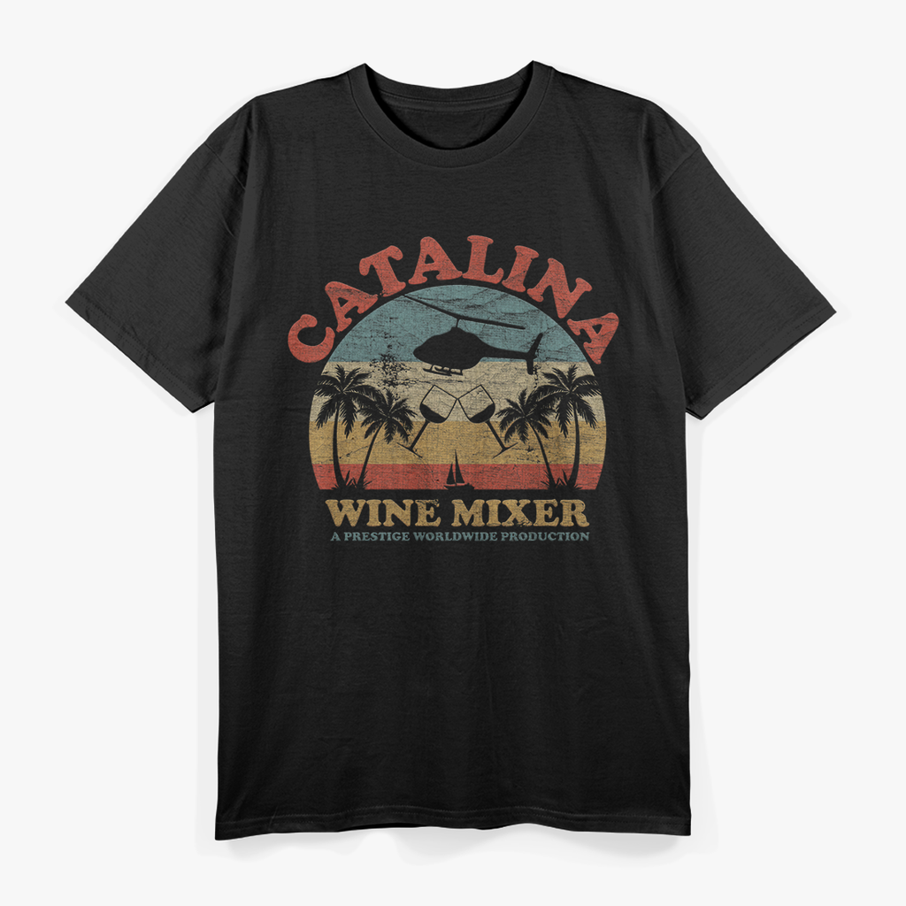 Vintage Catalina Wine Mixer Funny Movie T-Shirt