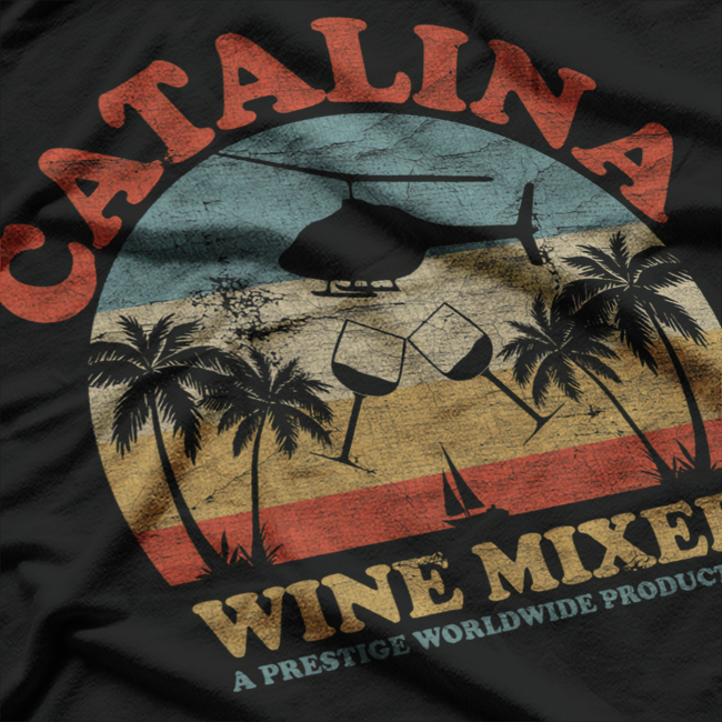 Vintage Catalina Wine Mixer Funny Movie T-Shirt