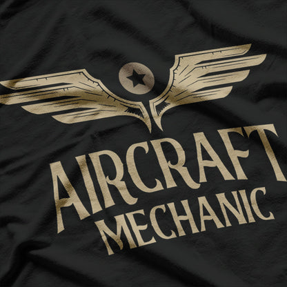 Aircraft Mechanic Aircraft Maintenance Aviation Mechanic Vintage T-Shirt