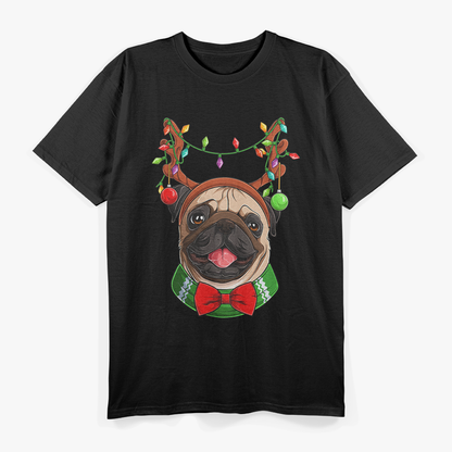 Christmas Pug Xmas Dog T-Shirt