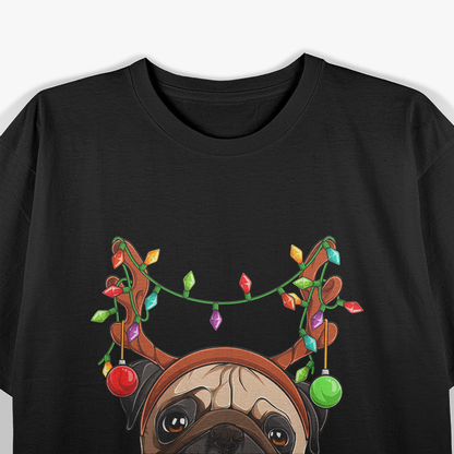 Christmas Pug Xmas Dog T-Shirt