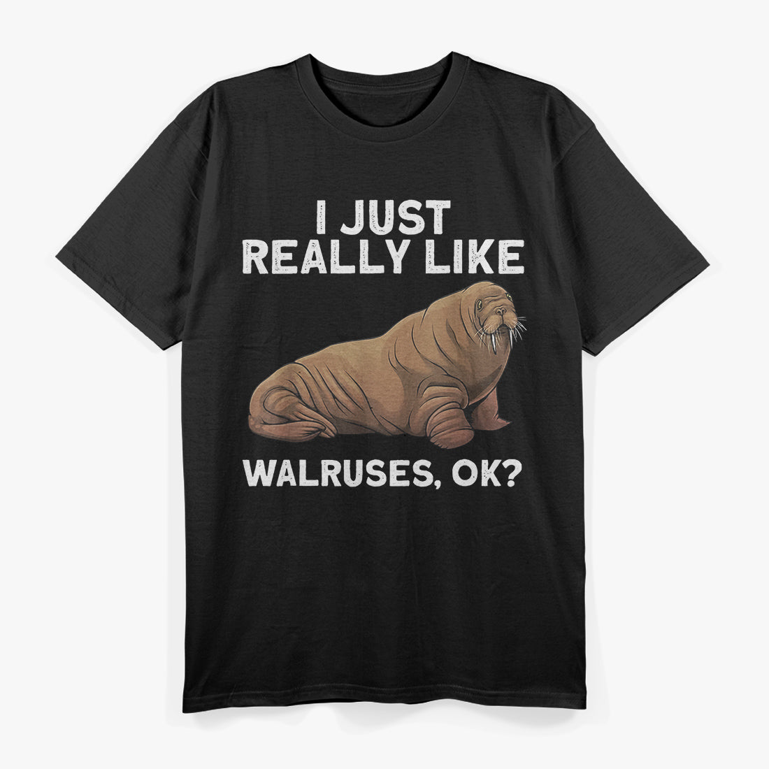 Cool Walrus Unique Animal Design T-Shirt