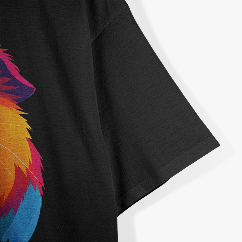 Adorable Guinea Pig Rainbow Graphic Kawaii Pet T-Shirt