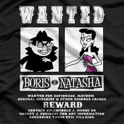 Funny Wanted Poster Retro Outlaw Graphic T-Shirt
