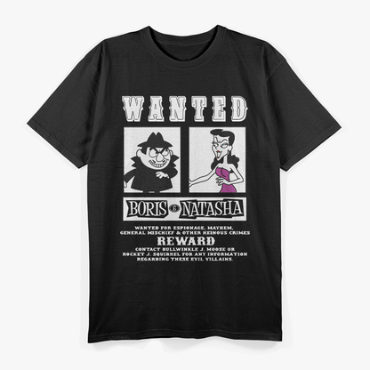Funny Wanted Poster Retro Outlaw Graphic T-Shirt