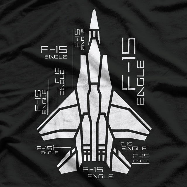 Eagle Airplane F-15 Jet T-Shirt