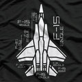 Eagle Airplane F-15 Jet T-Shirt