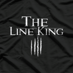 Funny Drugs Parody The Line King Cartoon Style Humor T-Shirt