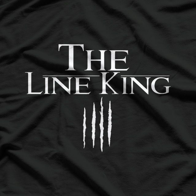 Funny Drugs Parody The Line King Cartoon Style Humor T-Shirt