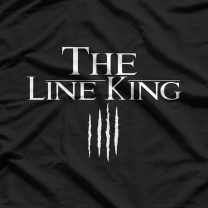 Funny Drugs Parody The Line King Cartoon Style Humor T-Shirt