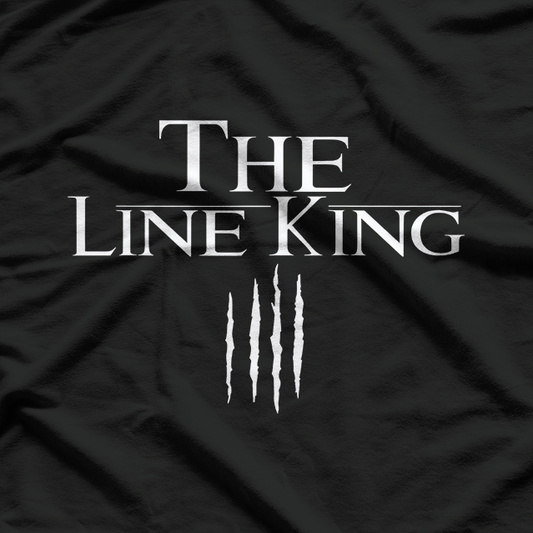 Funny Drugs Parody The Line King Cartoon Style Humor T-Shirt