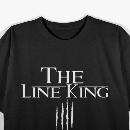 Funny Drugs Parody The Line King Cartoon Style Humor T-Shirt