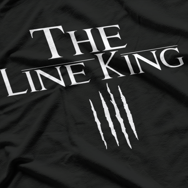 Funny Drugs Parody The Line King Cartoon Style Humor T-Shirt