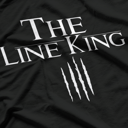 Funny Drugs Parody The Line King Cartoon Style Humor T-Shirt