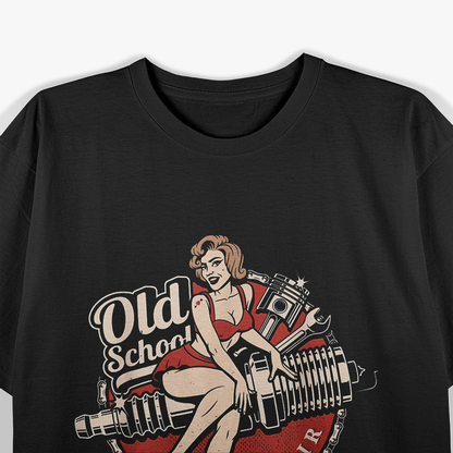 Retro Rockabilly Classic Car Old School Style T-Shirt