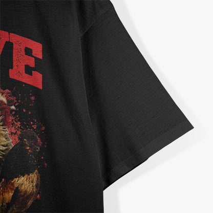 I Love Big Black Roosters - Playful Animal Humor T-Shirt