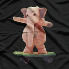 Johnson and Friends Inspired Skate Scene Retro Cartoon Parody T-Shirt