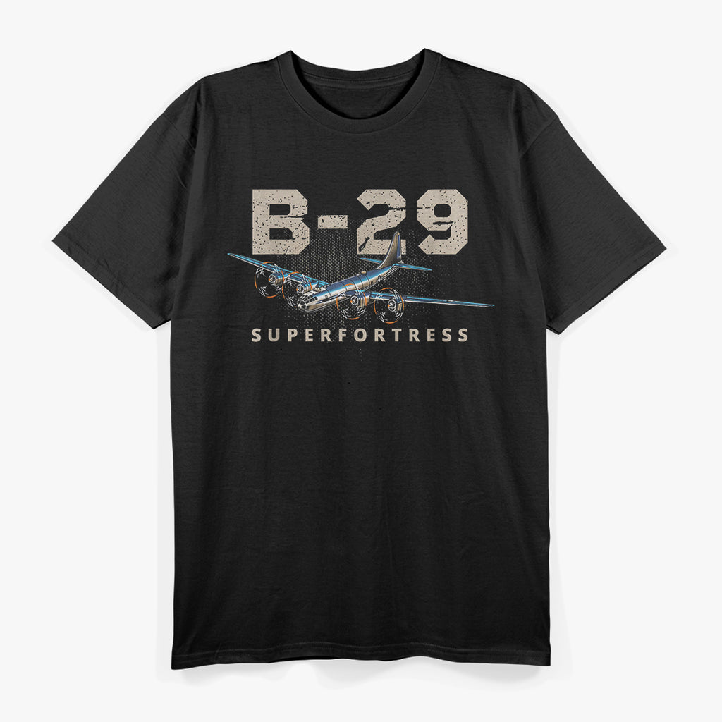 Military Warbird Airplane B29 Superfortress T-Shirt